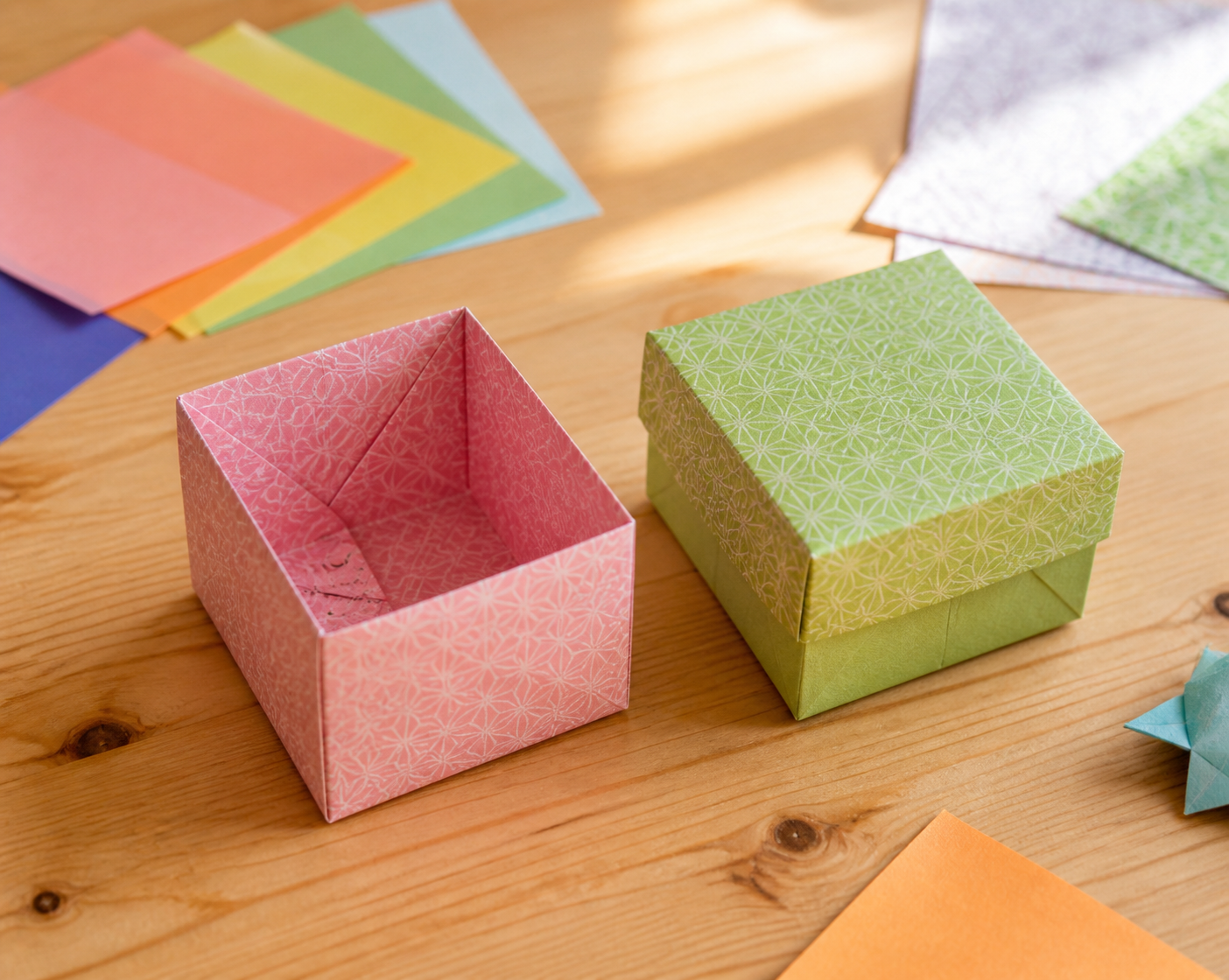 Ilustración editorial de papercraft para imprimir