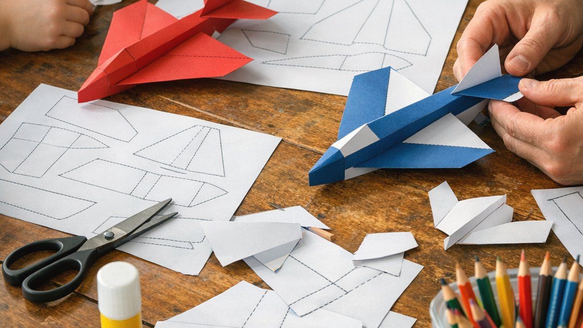 Cómo elegir aviones para armar e imprimir sin complicarse