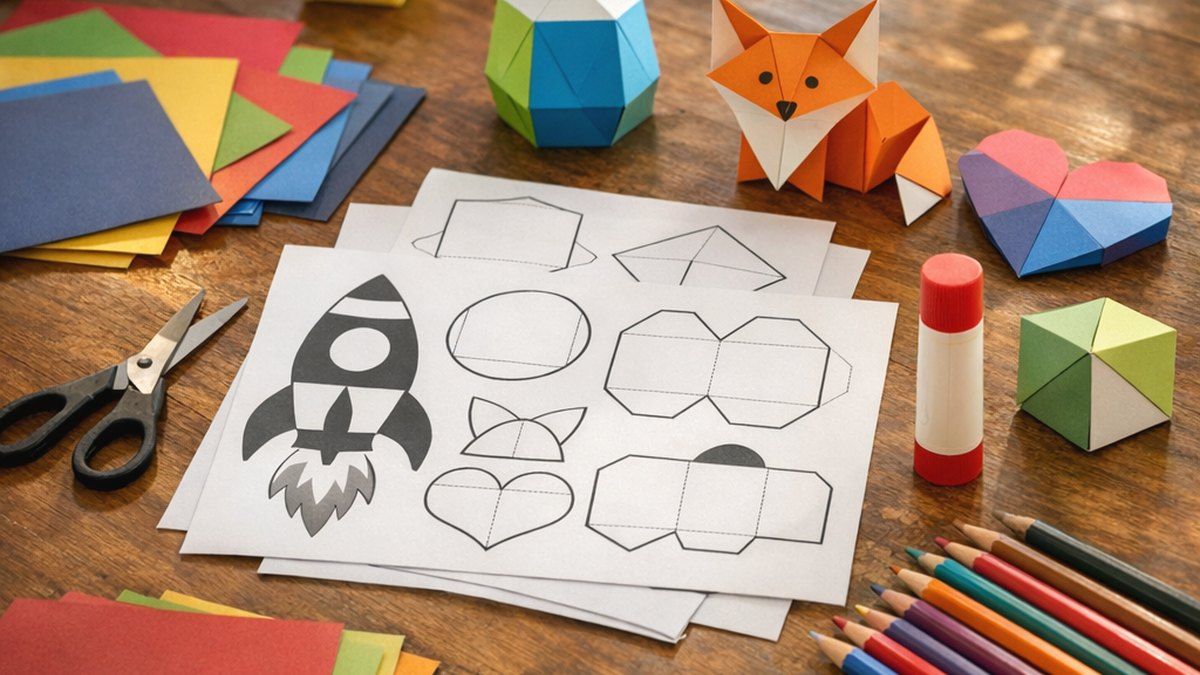 Cómo elegir manualidades en papel para imprimir sin complicarse