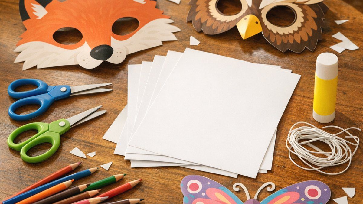 Cómo elegir máscaras de papel para imprimir y usarlas bien
