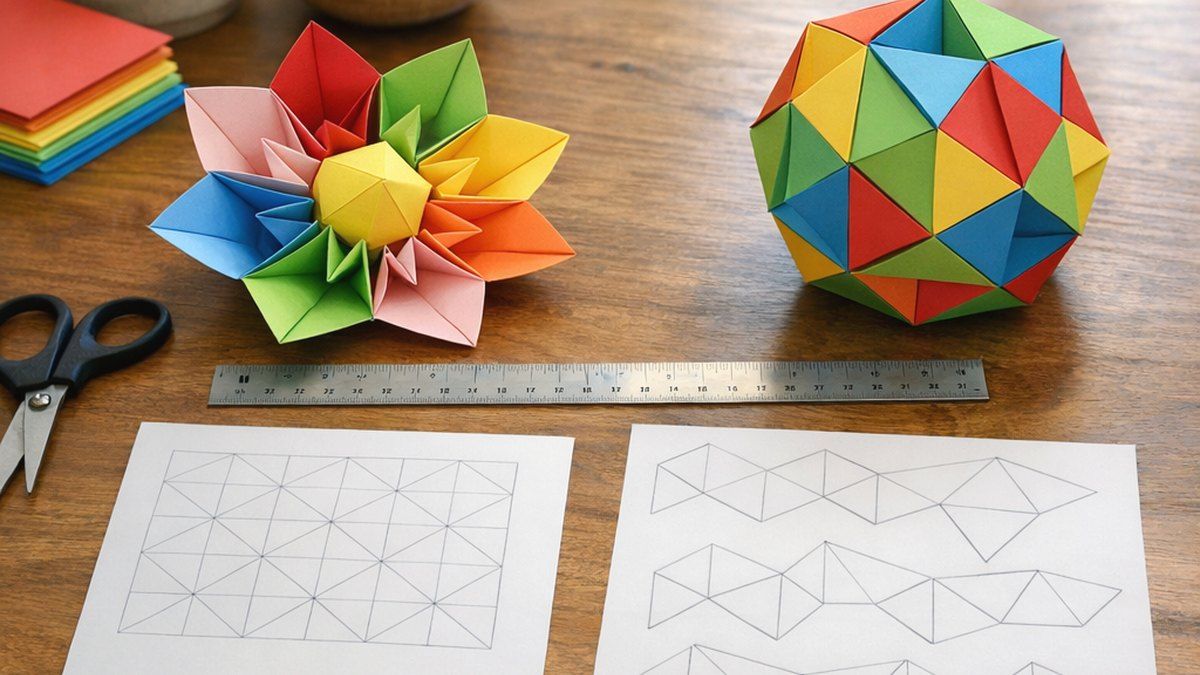 Cómo hacer origami en 3D paso a paso sin complicarse