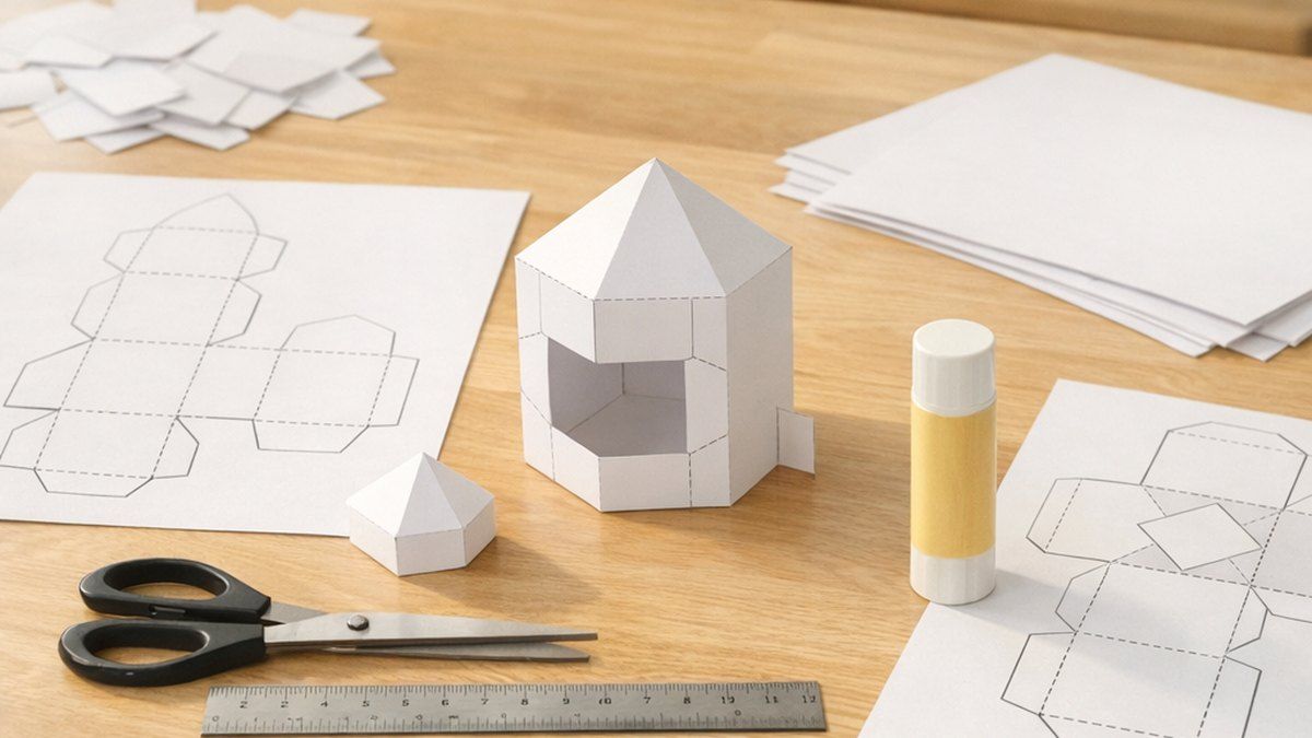 Cómo hacer papercraft en casa sin complicarte
