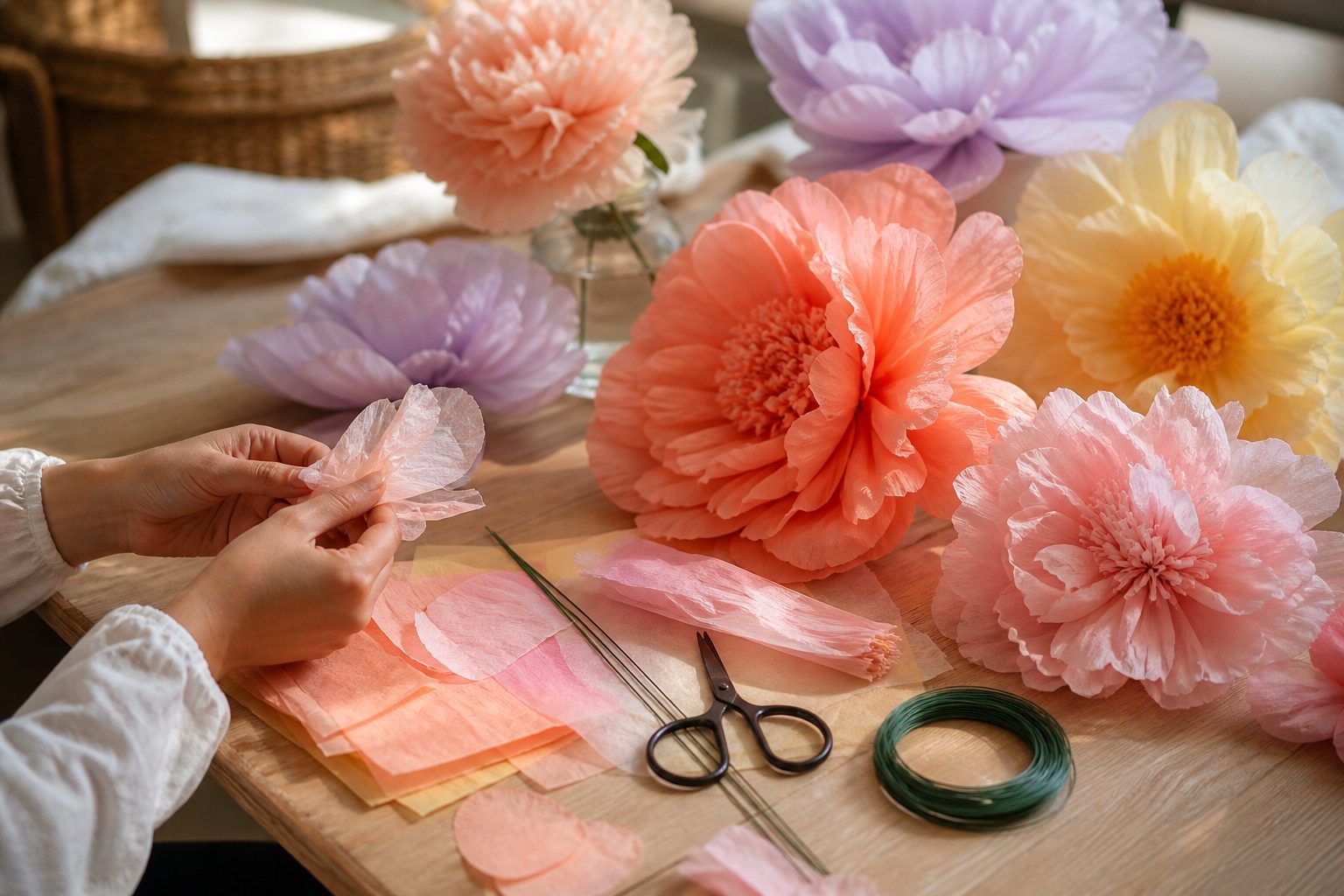 Formas, colores y tamaños para personalizar tus flores