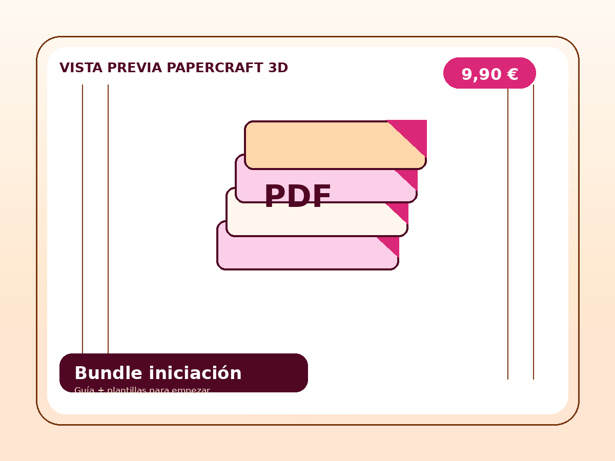 Bundle papercraft PDF